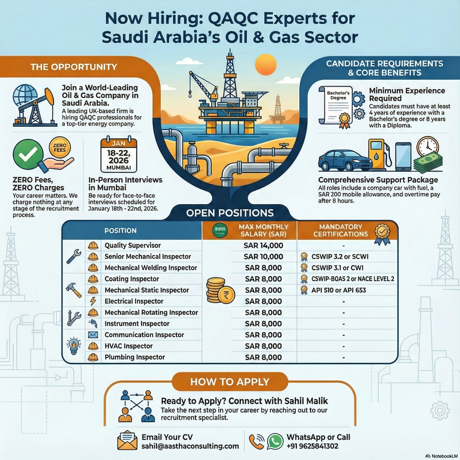 Various Jobs at Saudi Arabia